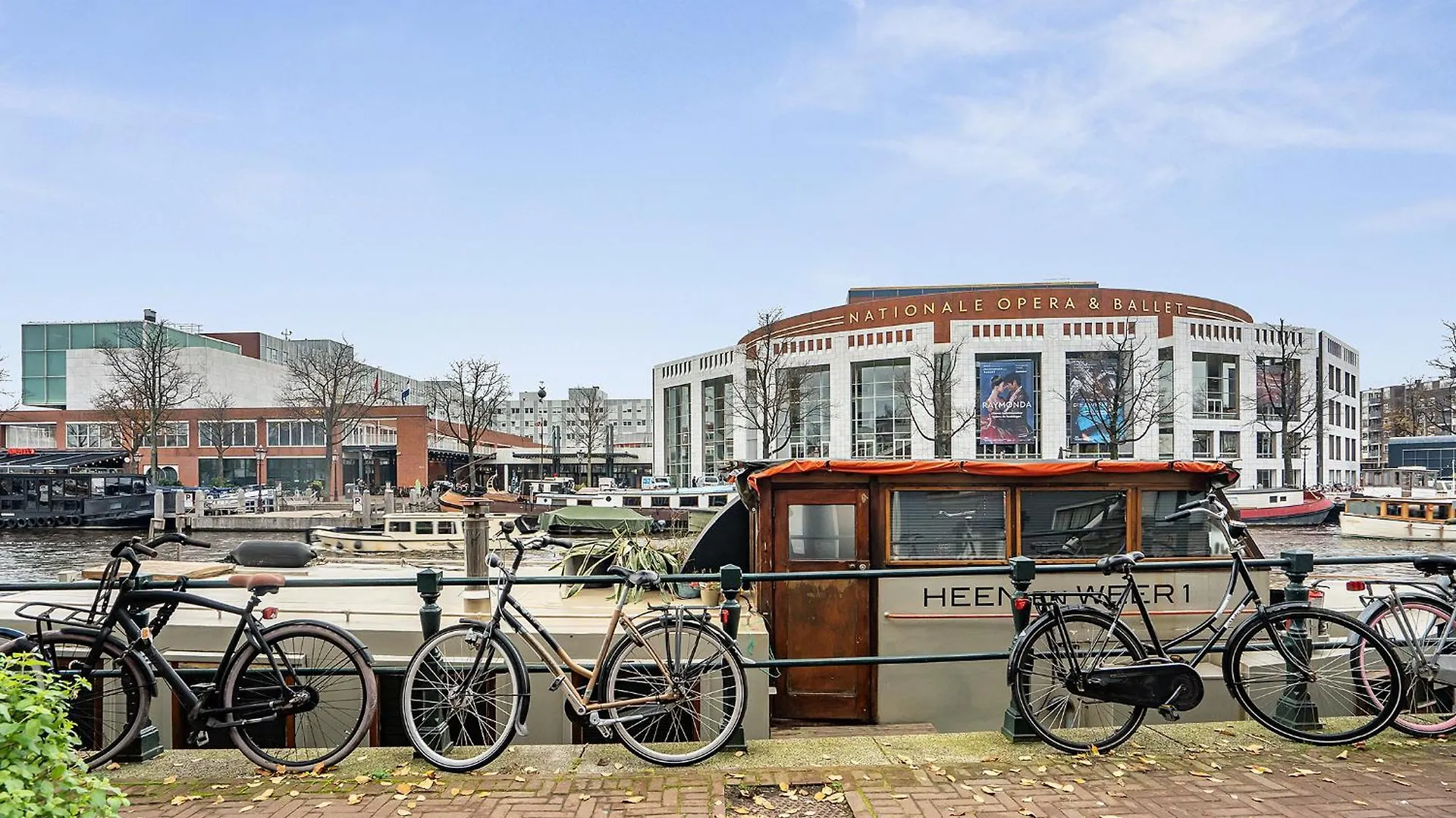Amstel Houseboat Studio Right Across The Opera Amsterdam 0*,
